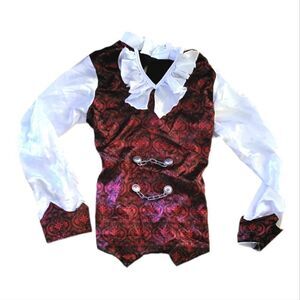 NWT Goth Boys Pirate or Vampire Shirt!